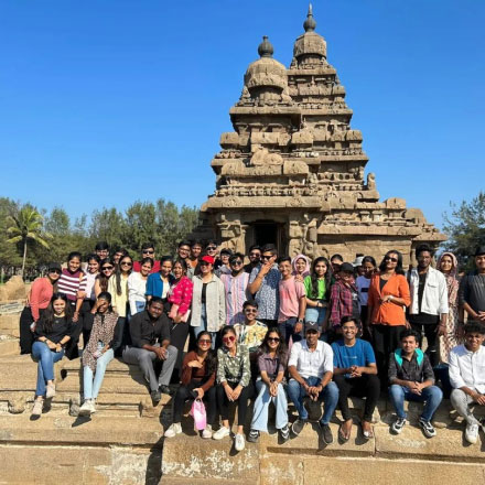 Idustrial Visit at Mahapalipuram