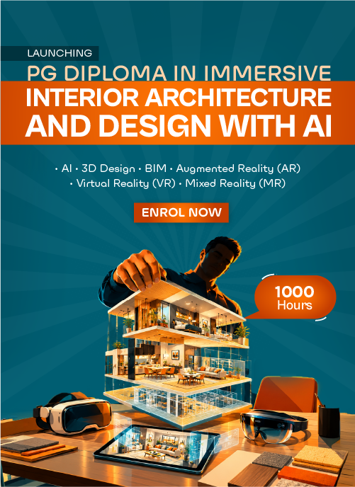 PG Diploma in Immersive Interior Architecture and Design with AI