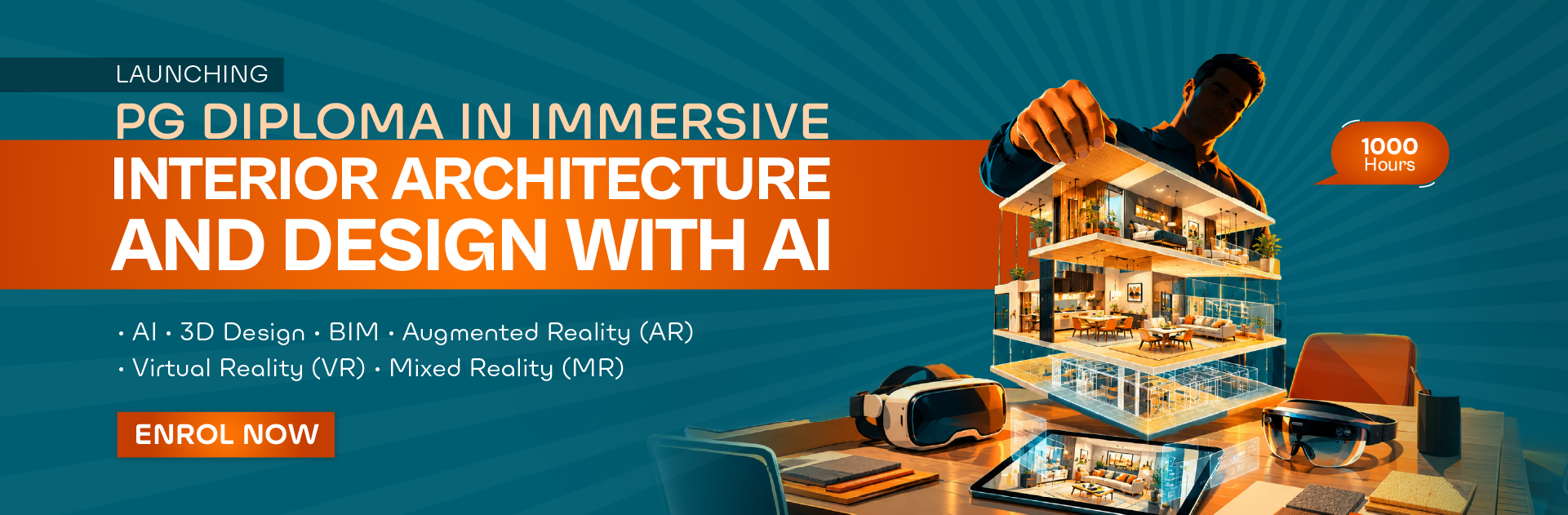 PG Diploma in Immersive Interior Architecture and Design with AI