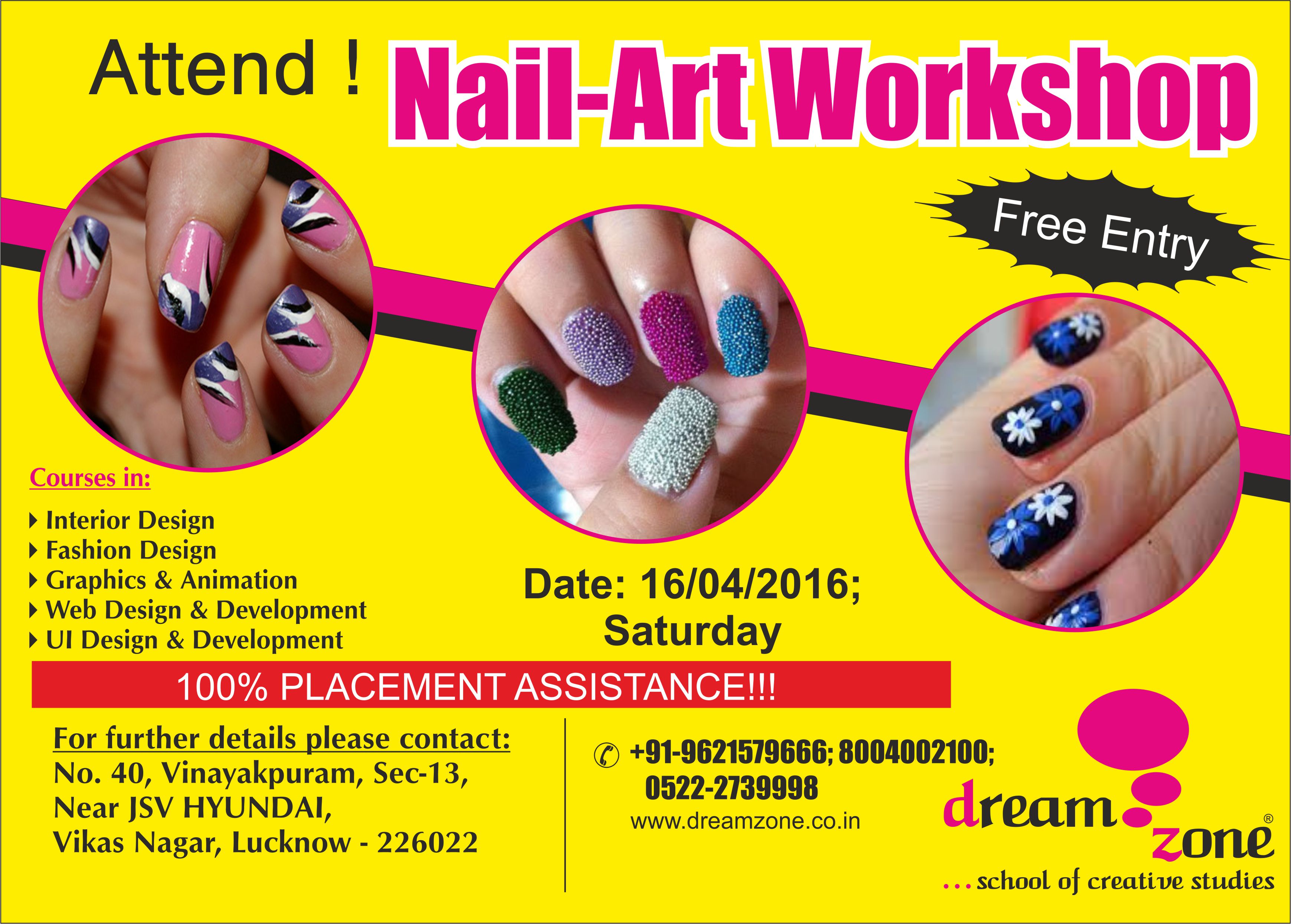 nail art course in west delhi